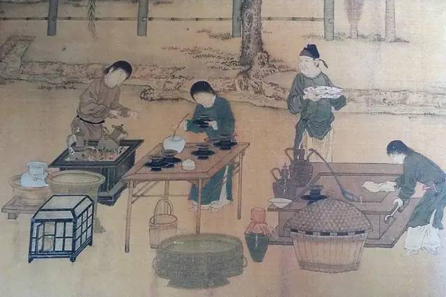 斗茶，两宋时期成为举国上下的风尚