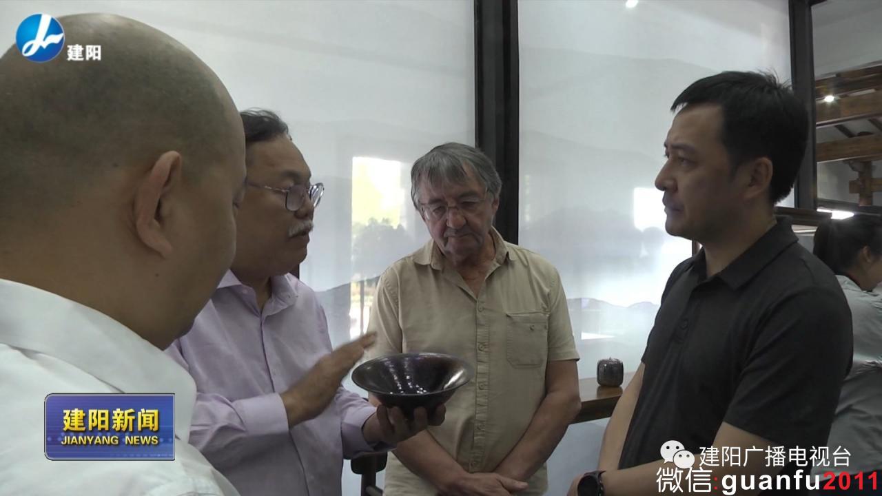 南平市政府市长刘洪建到建阳区调研建盏文化产业