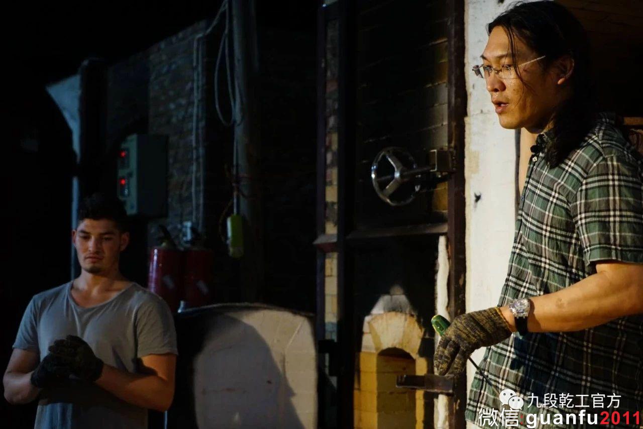 九段乾工吴兴乾龙窑柴烧押窑寻宋韵建盏