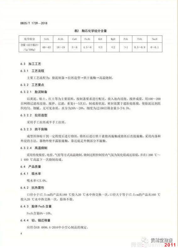 解读国家级非物质文化遗产“建阳建盏”地理标志产品标准