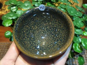 连宏达 鹧鸪斑玉兰杯：口径8.8*4.5