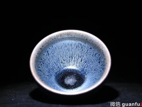 李盏工坊 高级工艺美术师 李远兴老师 蓝银毫 8.7 x 5.5 cm
