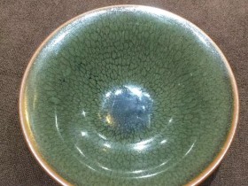 陈大鹏老师作品 10.5口径的绿皮釉，完美无暇精品