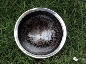 『裴春元』2016建盏新作:玫瑰金油滴盏