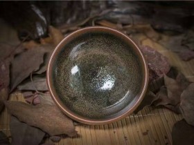 云谷山陈旭特色杂色釉柴烧尺寸9x4公分