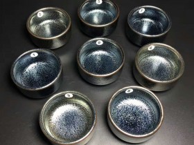 缪兴洲,蓝色经典小油滴,口径6.8高3.9
