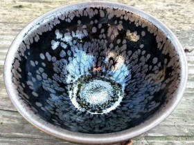 李勇12.2公分束口油滴盏