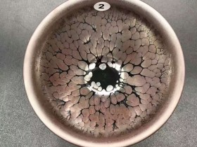 吴俭平师傅,紫金盏,口径8.8高6