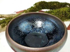 吴德兴龙鳞纹大钵盏:口9高5.5