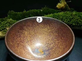 李盏柴烧:口9高5.5,古朴大方。