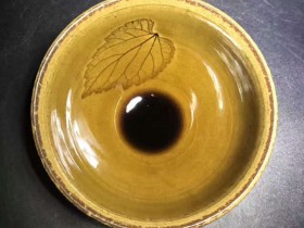 赵雄师傅,精品玉叶盏,口径9.3高5.3