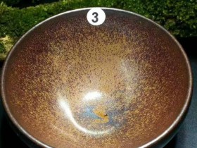 李盏柴烧:9*5.5,古朴大方。