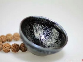 白丁瓷坊黄祥迪“夜”:口8.6高4.5