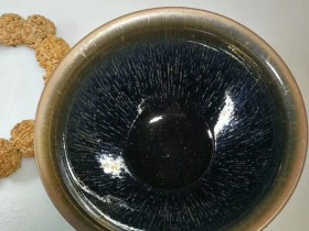 陈艗“银毫”束口:口8.8高5.3