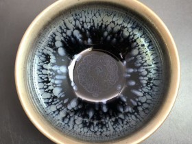 卢刚师傅,精品玻化油滴盏:9.2*4.5