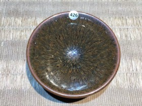 陈珂 菊花斗笠盏:9*4