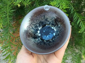 祝涵乘师傅 全手工 紫金斗笠盏:9*5