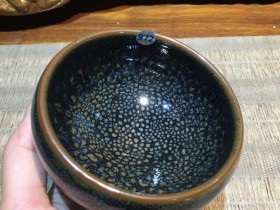 叶兴有 鹧鸪斑禅定杯 手工盏:口径9*5