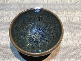 陈珂 菊花敛口盏:口径9*5