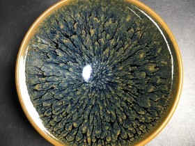 陈珂 鹧鸪斑 小撇口:口径9*4.5