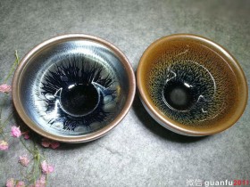 陈思“茶缘”对杯:口径8*5