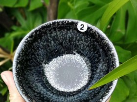 黄建康“行云建盏”:口径9*5