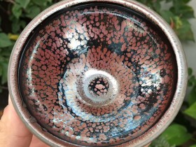 吴文东 全包釉紫金盏:口径9.3*5