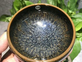 陈珂师傅 鹧鸪斑禅定:口径8.8*9.5*4.5