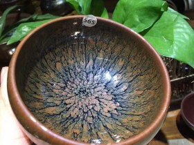 缪国华老师 全手工 鹧鸪斑禅定杯:口径9*5