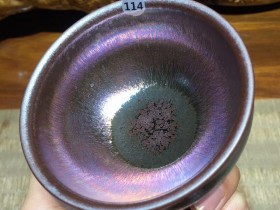 李增贵老师 彩金盏:口径9*5