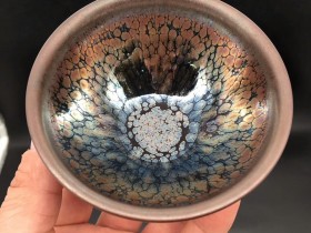 罗章生师傅 紫金盏:口径9.2*5.6