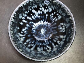 王有旺师傅 束口蓝油滴:口径8.5*4.2