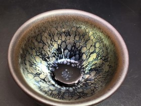 徐志摩师傅 束口银油滴:口径8.9*5.5