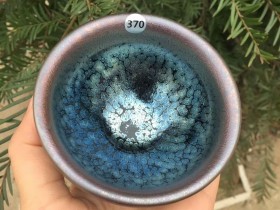 祝涵乘师傅 满天星束口盏:口径8.8*5