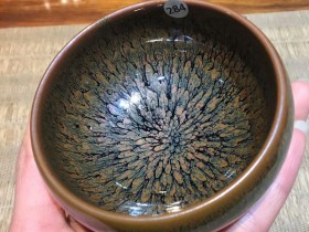 缪国华老师 全手工 菊花禅定杯:口径9*5