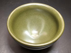 陈诚师傅作品 茶沫釉:口径9.2*5.8
