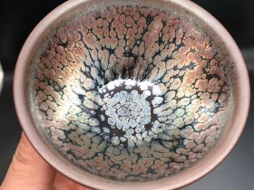 罗章生师傅 束口紫金盏:口径9*5.5