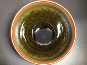 陈诚师傅 茶沫釉柴烧:口径8.5*5.5