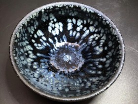 王有旺师傅 束口蓝油滴:口径8.5*4.5