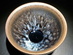 陈旭 束口油滴盏:口径8.8*5.7