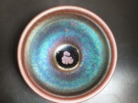 李增贵师傅 七彩窑变:口径8.8*5