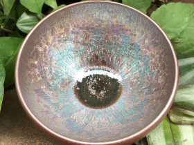 李友明师傅 七彩窑变:口径8.5*9*5