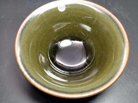叶镔师傅 茶沫釉:口径10.5*4.6