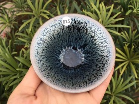 陈瑜 油滴斗笠盏:口径8.5*4.5