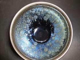 叶镔 蓝油滴:口径8.9*4.7