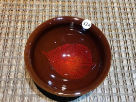 丁家相 红叶盏:口径8.5*4.5