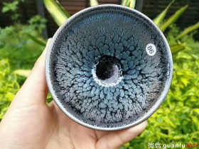 张俊翔老师 油滴盏:口径8.5*5.8