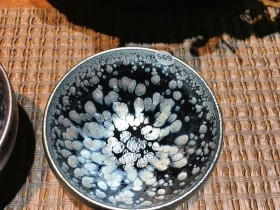 范宏远老师 鹧鸪斑对杯:束口口径8.5*5.5 敛口口径8*4.8