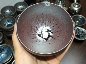 李喜寿老师 龙鳞甲禅意钵:口径9*5.3