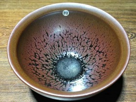 陈隆师傅 鹧鸪斑大盏:口径12.3*7.3